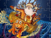 サンタクロースのジグソーパズル