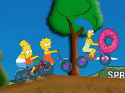 Play Simpsons Bike Rally