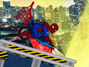Play Spiderman Bike Game