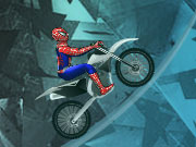 Play Spiderman Ice Bike