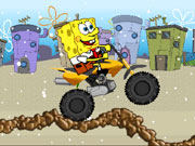 Play Spongebob Snow Motorbike