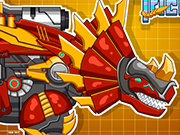 Play Steel Dino Toy: Mechanic Triceratops