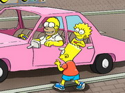 Play The Simpsons Parking Game