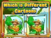 Play Which Is Different Cartoon