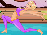 Play Yoga with Barbie