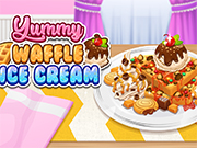 Yummy Waffle Ice Cream